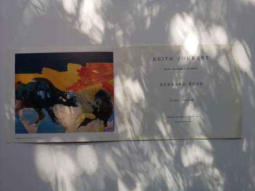 Keith Joubert: Recent Paintings and Sculptures (Exhibition catalogue)