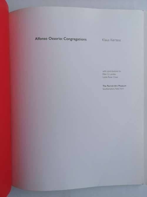 Alfonso Ossorio Congregations by Klaus Kertess