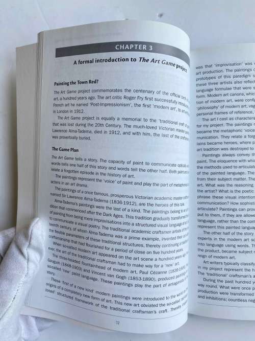 The art game: Elizabeth Riding (South African Academic)