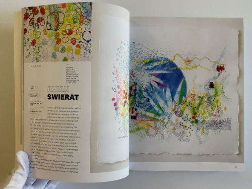 Threads Contemporary Embroidery Art  by Vannier Charlotte