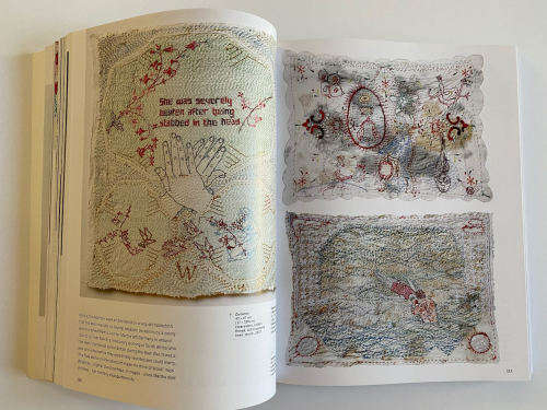 Threads Contemporary Embroidery Art  by Vannier Charlotte