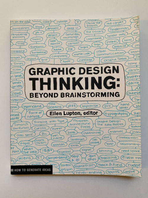 Graphic Design Thinking: Beyond Brainstorming by Ellen Lupton