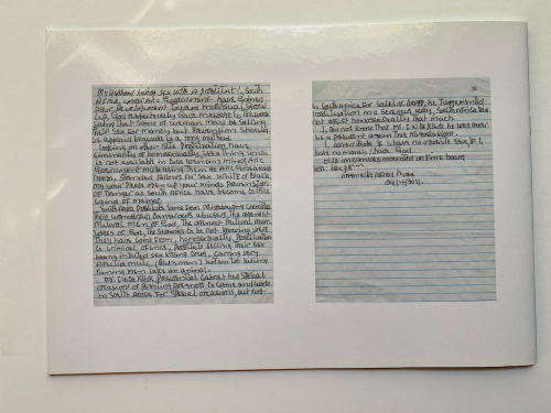 Alfred Thoba: A Step Becomes a Statement (Catalogue)