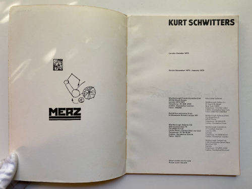Kurt Schwitters: Merz  (Marlborough)