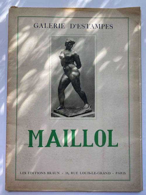 Maillol. Galerie d`Estampes. Maillol, Aristide: