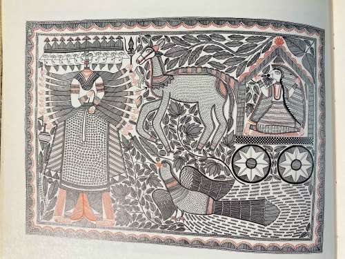 The art of Mithila: Ceremonial paintings from the ancient kingdom by Yves Vequaud