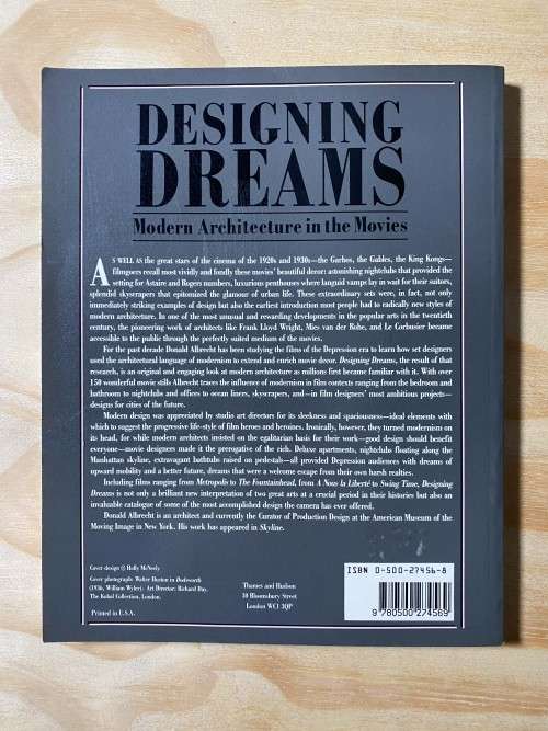 Designing Dreams: Modern Architecture in the Movies