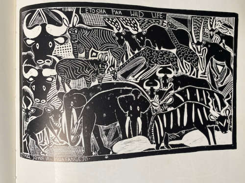 Etosha, Animal art of Etosha