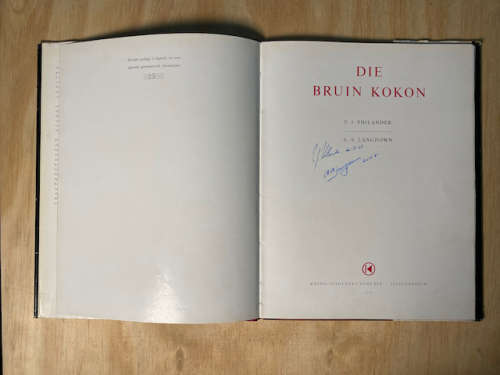 Die Bruin Kokon By Philander, P.J. and Langdown, A.A ( Signed and Numbered 25 of 1000