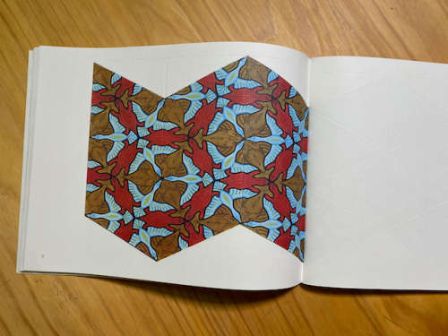 M.C. Escher: kaleidozyklen (Kaleidocycles)