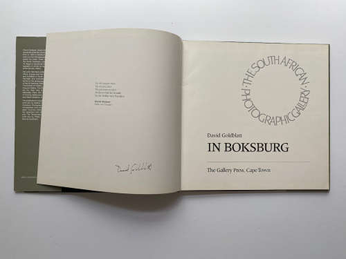 David Goldblatt: In Boksburg (Signed)