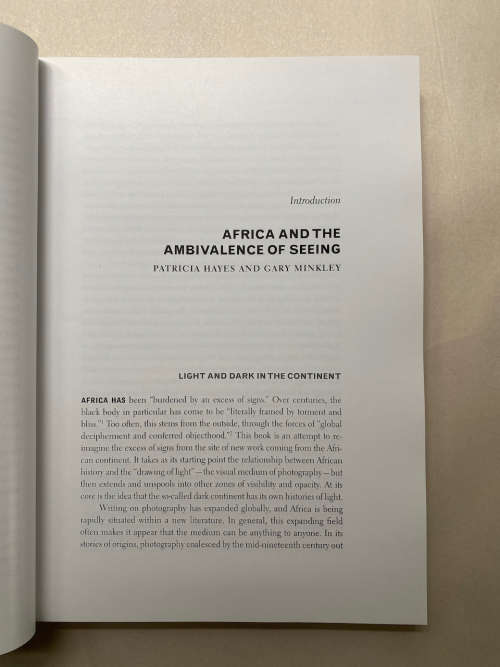 Ambivalent: Photography and Visibility in African History