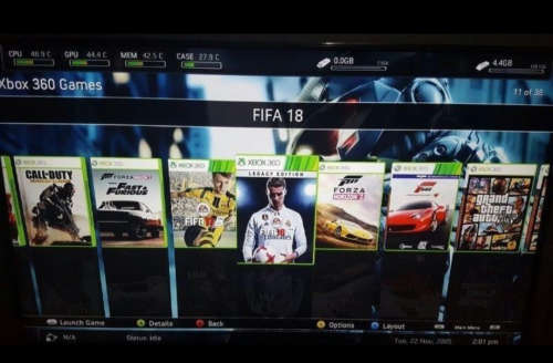 *** XBOX 360 WITH 36 LATEST GAMES// CONTROLLER// POWER SUPPLY