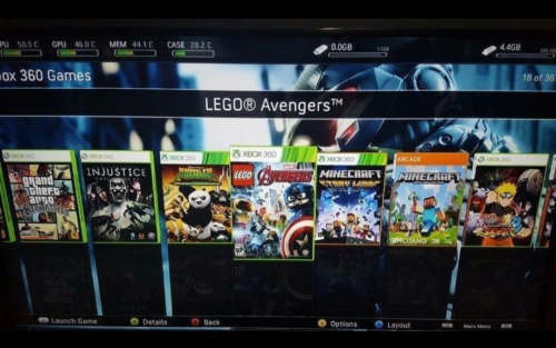 *** XBOX 360 WITH 36 LATEST GAMES// CONTROLLER// POWER SUPPLY