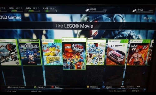 *** XBOX 360 WITH 36 LATEST GAMES// CONTROLLER// POWER SUPPLY