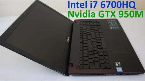 ***MINT GAMING ASUS i7 6th GEN QUAD-CORE// 16 GB RAM// NVIDEA GTX 950M// 15" FHD// 1 TB SATA 3 DRIVE