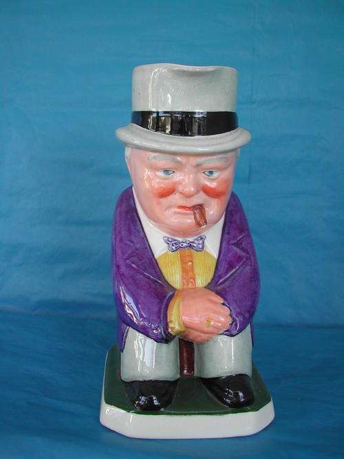 Winston Churchill Character Jug C.1941