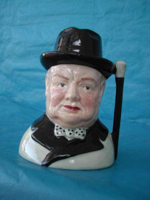 Sylvac Churchill Character Jug