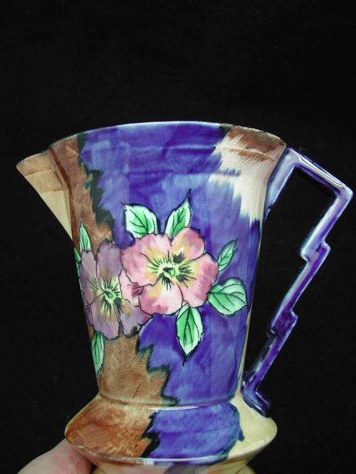 Art Deco, H & K Tunstall Hand Painted Ewer, C.1930