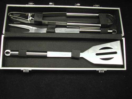 Stainless Steel Braai Set in Original Case
