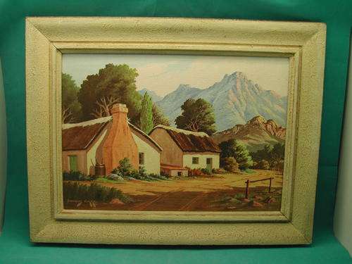 Oil on Board, Douglas Currie, C.1950
