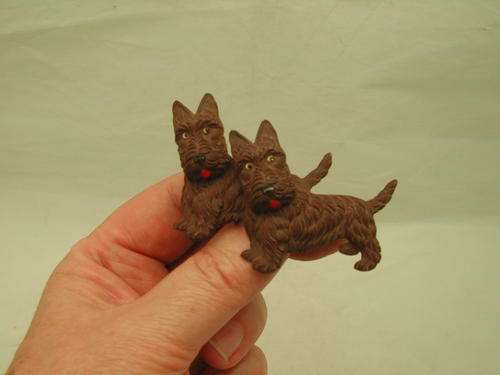 Brooch: Scotty Dogs, C.1930