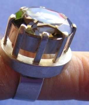 SOLID SILVER RING