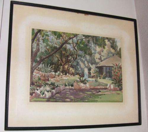 COTTAGE WATERCOLOUR