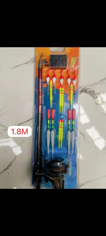 1.8m Telescopic Rod and Reel Fishing Set