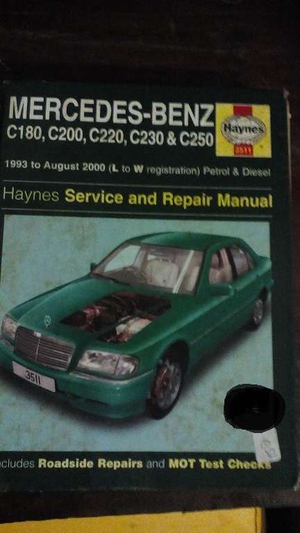 MERCEDES BENZ-C180/C200/C220/C230/C250-HAYNES NUMBER 3511-INTACT