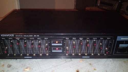KENWOOD GE-45 GRAPHIC EQUALIZER-EXCELLENT WORKING