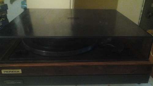 PIONEER PL-A45D FULL AUTO TURN TABLE-PERFECT-does connect using rca cable