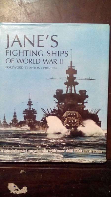 jane's fighting ships of world war IIantony preston-excellent condition