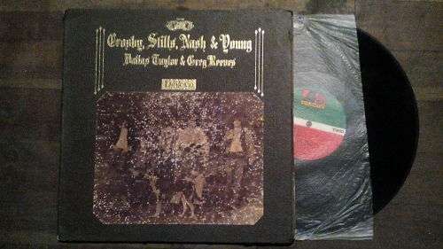 Crosby, Stills, Nash & Young  Déjà Vu-lp-in good condition