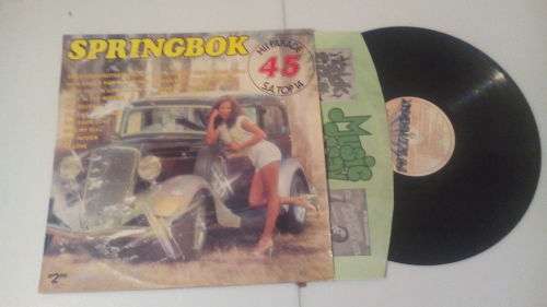 springbok hit parade-no:45- lp/vinyl-in g++/vg condition-sleeve/cover-damaged-see pics