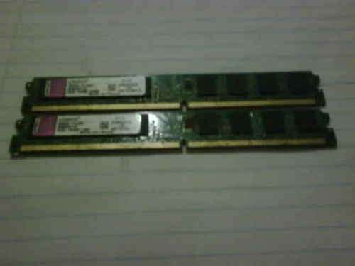 KINGSTON KVR800D2N5/2G DDR2 PC6400 2GB EACH-COMBINED 4GB 800MHZ MEMORY