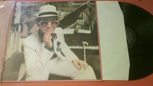 Elton John-Greatest Hits (Gat)-lp-in vg condition