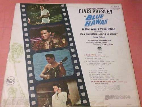 Elvis Presley-Blue Hawaii-lp/vinyl-33 r.p.m.