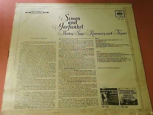 Simon & Garfunkel-Parsley, Sage, Rosemary And Thyme-lp