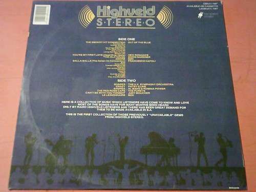 highveld stereo-my kind of music-lp/vinyl-33 r.p.m