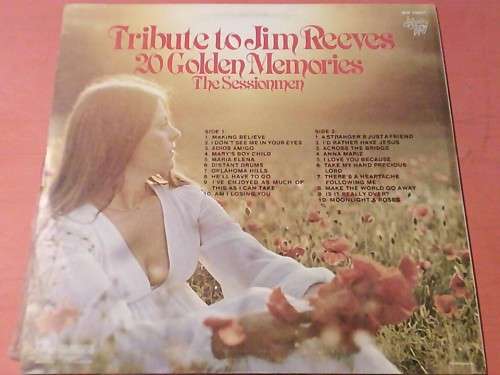 tribute to jim reeves-20 golden memories-the sessionmen-lp/vinyl-33 r.p.m