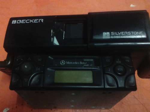 BECKER-mercedes benz-car radio and silverstone 6-disc changer 2662-items is in excellent working con