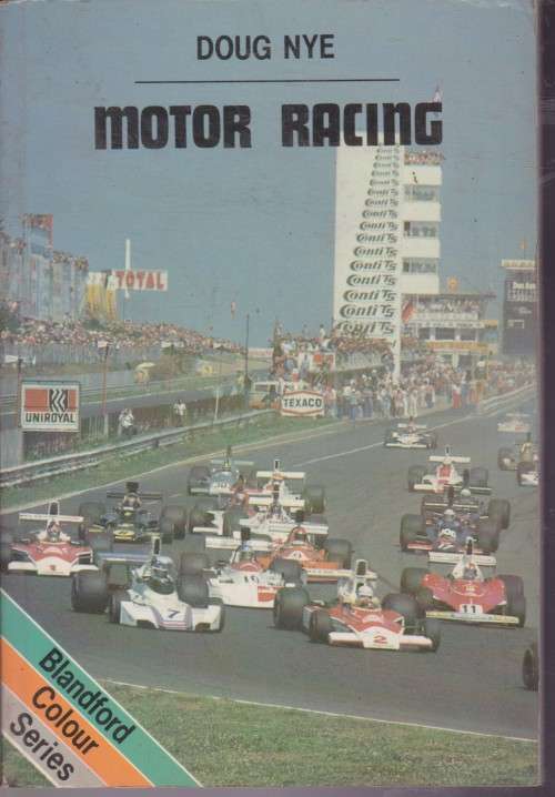 Motor Racing (Colour) by Doug Nye-soft cover-book is intact