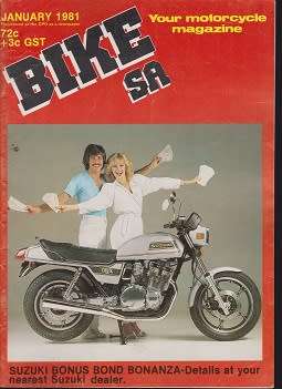 bike S.A-jan 1981- magazine-100% in tact!!!!!