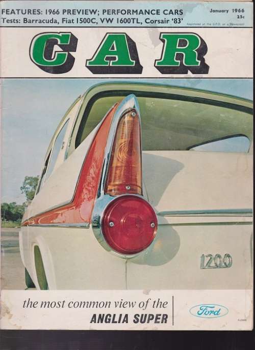 car magazine-january 1966