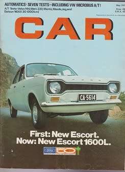 car magazine-may 1973-100% in tact-see scan-vintage