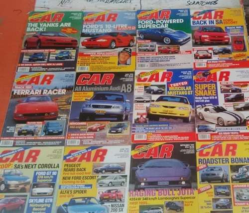 FULL SET CAR MAGAZINES 1995-VERY GOOD CONDITION