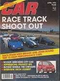 CAR MAGAZINE-APRIL 1993-SEE  SCAN-VERY GOOD CONDITION