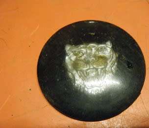 JAGUAR XJ6 1980'S WHEEL HUB CAP EMBLEM