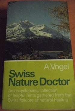 swiss nature doctor-a vogel-book in very good condition